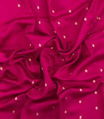 Hot Pink Handloom Banarasi Silk Saree With Zari Kanchipuram Butta Silk Sarees-BE1868
