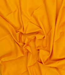 Yellow Woven Mysore Silk Saree With Contrast Zari Border-MS3618