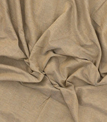 Taupe Woven Bengal Cotton Saree With Stripes-BG1720