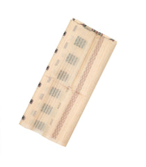 Cream Handloom Soft Silk Saree With Stripes & Buttas-SO4185