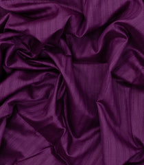 Purple Printed Art Dupion Saree With Madhubani Pallu-BL5062