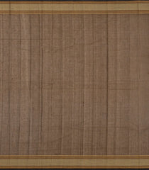 Dark Olive Handloom Kanchi Cotton Saree With Diamond Buttas-KC1713