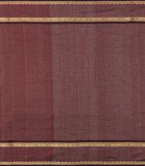 Beige Handloom Silk Cotton Saree With Zari Stripes-SC4274