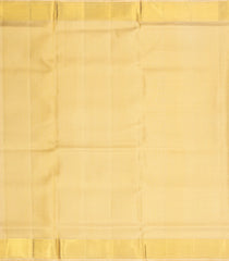 Sandal Handloom Pure Silk 9 Yards Dhoti With 5 Yards Angavasthram With Shirt Bit-CD1563
