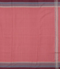 Peach Handloom Bengal Cotton Saree With Buttas-BG1943