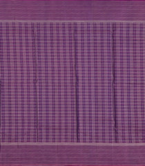 Purple Handloom Soft Silk Saree With Zari Checks-SO4676