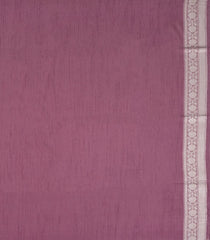 Lilac Woven Art Dupion Saree With Floral Zari Motifs-BL5960