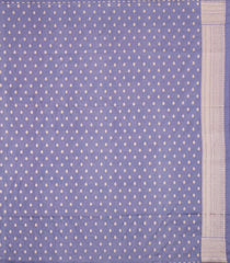 Lavender Handloom Banarasi Rangkat Silk Saree With Meena Floral Motifs-BE1837