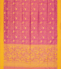 Magenta Handloom Soft Silk Saree With Meena Deer Motifs-SO4300