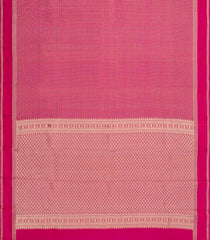 Pink Woven Pure Silk Saree With Zari Checks-EC2604