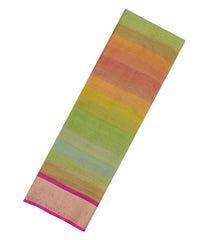 Multi Color Woven Mysore Silk Saree With Stripes-MS3506
