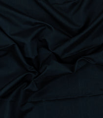 Black Handloom Maheswari Silk Cotton Saree With Zari Border-SC4156
