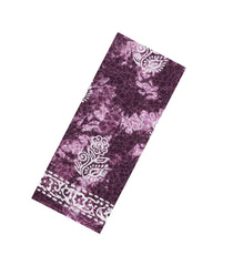 Burgundy Printed Jaipur Cotton Saree With Abstract Motifs-JC1528