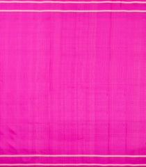 Hot Pink Handloom Uppada Silk Saree With Coin Buttas-UP0414