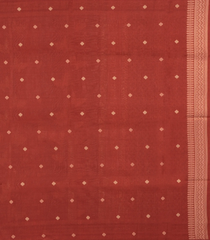 Dusty Peach Woven Art Dupion Saree With Butterfly Motifs-BL4960