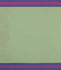 Aquamarine Woven Chettinad Cotton Saree With Buttas-CN1884