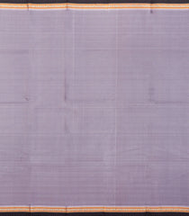 Grey Handloom Kanchipuram Silk Saree With Meena Buttas-KA15657