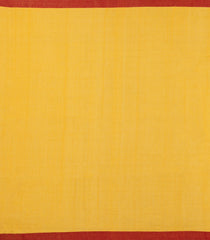 Yellow Woven Tussar Silk Saree With Buttas & Contrast Border-TU3471