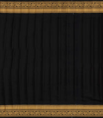 Rust Handloom Gadwal SICO Saree With Cotton Body & Silk Border-GA0406