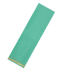 Aquamarine Woven Mysore Silk Saree With Zari Border-MS3479