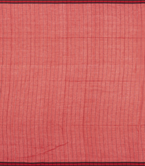 Crimson Handloom Bengal Cotton Saree With Floral Motifs-BG1836