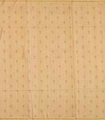 Taupe Printed Synthetic Tussar Silk Saree With Contrast Border-SY0132