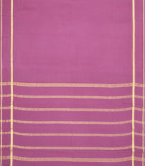 Lilac Woven Mysore Silk Saree With Zari Border-MS3632