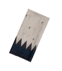 Taupe Printed Synthetics Linen Saree With Jhalar-SY0006