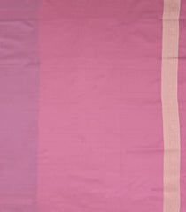 Cyan Woven Blended Aura Saree With Zari Stripes & Zari Border-BL5796