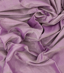 Lavender Handloom Plain Chanderi Cotton Tissue Saree-CC1344