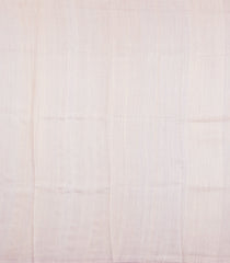 Off White Printed Tussar Silk Saree With Floral Motifs-TU3696