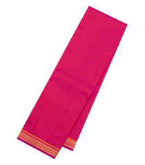 Pink Handloom Kanchipuram Silk Saree With Zari Border-KA16200