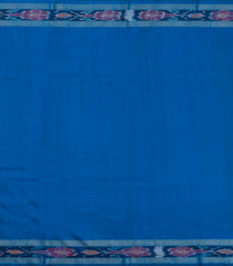 Rust Woven Dupion Silk Saree With Tie & Dye Border-DS0639