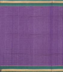 Purple Handloom Village Cotton Saree With Buttas-VC1632