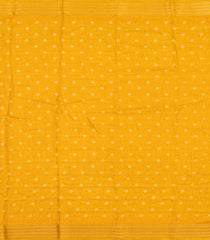 Mustard Printed Synthetic Dola Silk Saree With Zari Stripes & Border Motifs-SY0338
