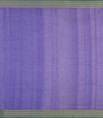 Violet Handloom Silk Cotton Saree With Zari Buttas & Contrast Border-SC4797