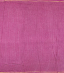 Black Printed Chanderi Cotton Saree With Floral Motifs-CC1729