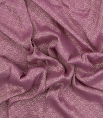 Lavender Woven Mysore Silk Saree With Floral Motifs-MS3314