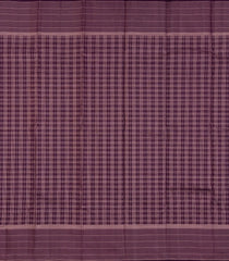 Brown Handloom Soft Silk Saree With Zari Checks-SO4648