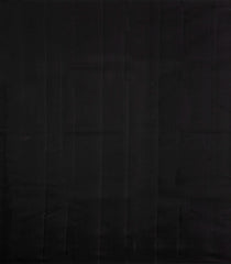 Black Handloom Kanchipuram Silk Saree With Muniya Buttas-KA15401