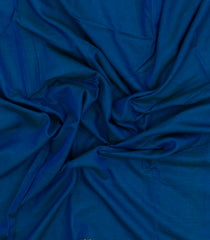 Blue Woven Chirala Cotton Saree With Printed Blouse-CR1510