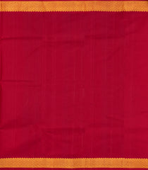 Yellow Handloom Korvai Kanchipuram Silk Saree With Buttas-KA15397