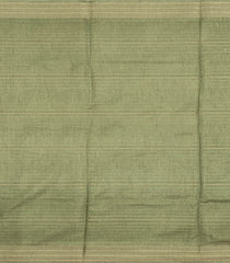 Cardamom Green Printed Synthetic Dola Silk Saree With Zari Stripes & Border-SY0304