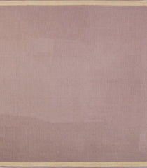 Lilac Woven Tussar Saree With Zari Border-TU3351