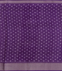 Lavender Printed Synthetic Dola Saree With Zari Stripes & Border-BL5394
