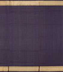 Burgundy Handloom Soft Silk Cotton Saree With Zari Checks-SC4378