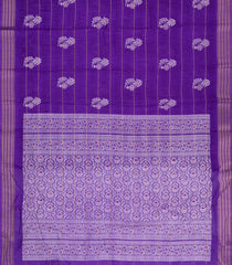 Purple Printed Synthetic Dola Silk Saree With Zari Motifs & Border -SY0355