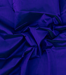 Purple Handloom Korvai Silk Cotton Saree With Contrast Border-SC4503
