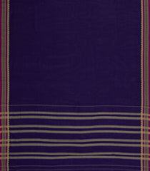 Purple Woven Chirala Cotton Saree With Narayanapet Border-CR1489