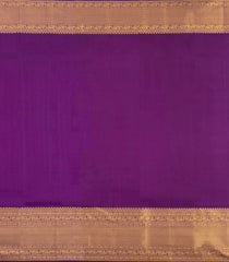 Turquoise Handloom Korvai Kanchipuram Silk Saree With Zari Buttas-KA16373